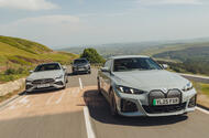 Mercedes CLE v BMW i4 v Audi Q5