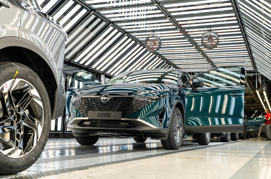 Nissan Qashqai production in Sunderland