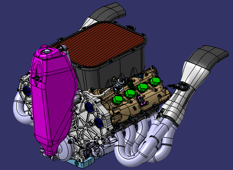 Ford Racing hypercar V8