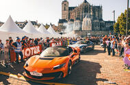 le mans drivers parade LEAD