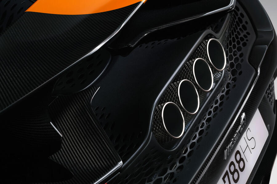 McLaren 788HS exhausts