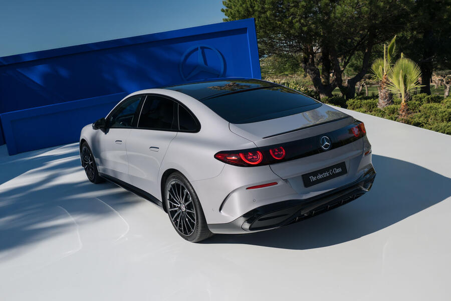 Mercedes C-Class Electric rear