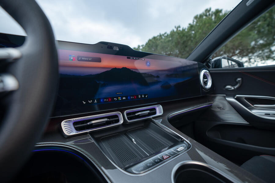 Mercedes C-Class Electric screen