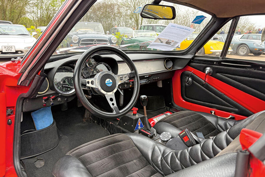 Alpine A110 interior
