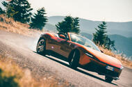 01 Ferrari Amalfi Spider review 2026 front corner richard lane
