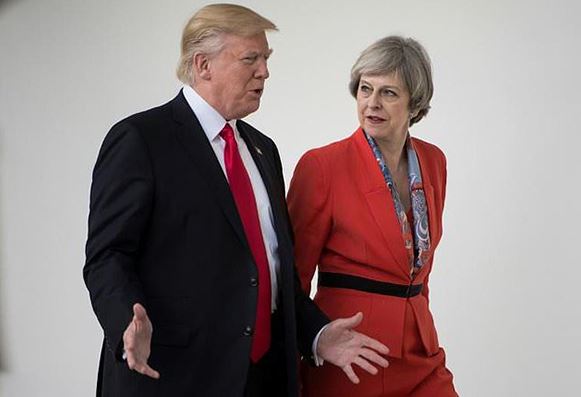 UK blames protestors as Trump cancels London trip London