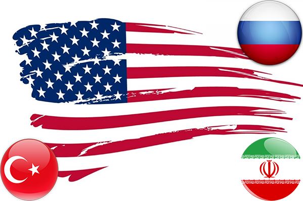 US creates rift among Russia, Turkey and Iran among Russia