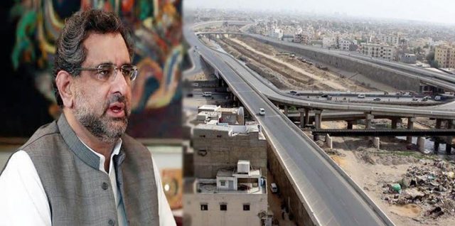 PM Abbasi ends 15 year wait and inaugurates Lyari Expressway Expressway