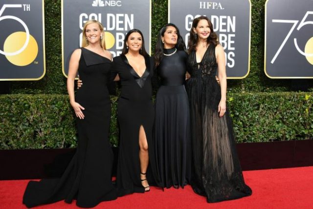 Hollywood declares war on sexual assault at Golden Globes Golden Globes
