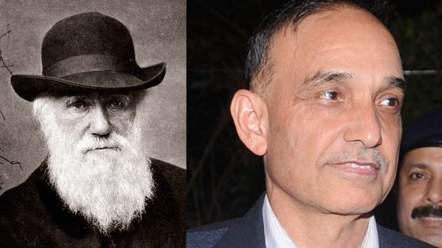 Indian education minister rejects evolution theory? evolution