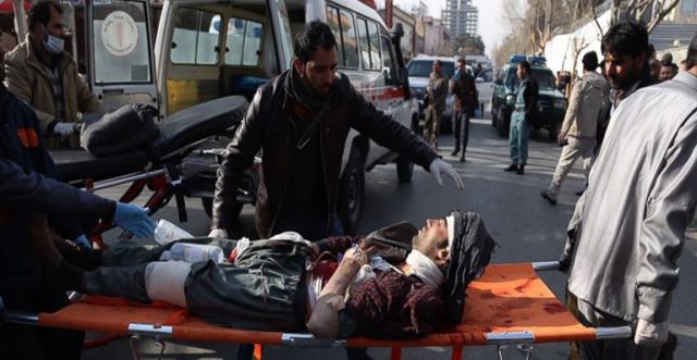 Kabul suicide blast kills 40, wounds 140 wounds