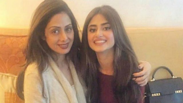Sajal Aly mourns'Mom' Sri Devi's death Sajal Aly