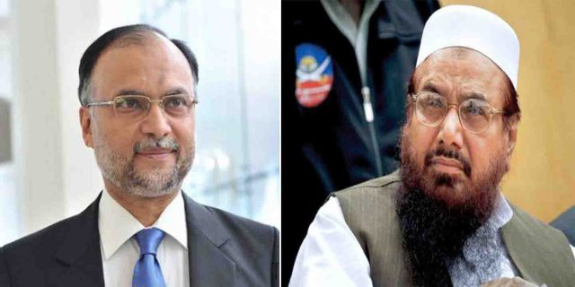 Ahsan Iqbal vows to ban JuD and FIF ‘again’ Ahsan Iqbal