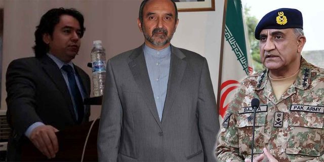 Chief of Army Staff meets Ambassadors of Iran and Turkey Chief of Army Staff