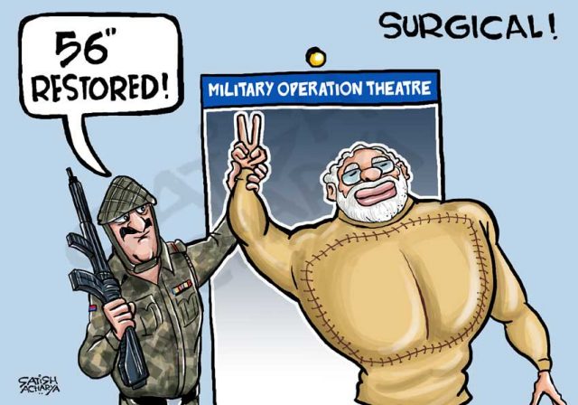 Indian Army Chief says India has an option of Surgical Strikes against Pakistan Surgical