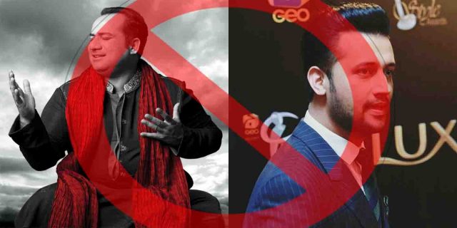 Indian Minister demands ban on Atif and Rahat for being Pakistani Ban