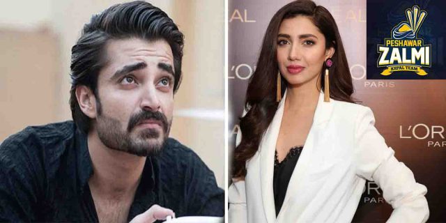 Mahira Khan, Hamza Ali Abbasi unveiled as new Peshawar Zalmi ambassadors