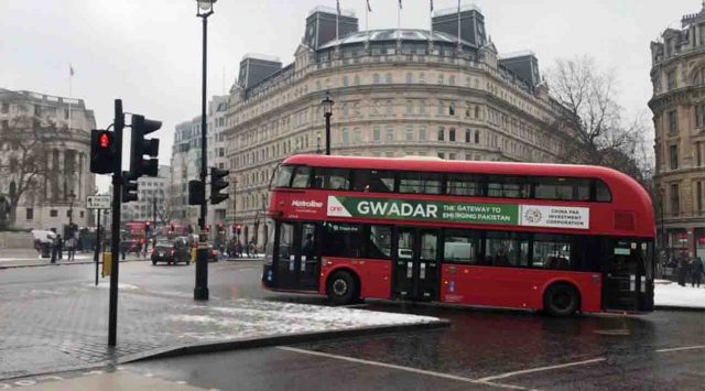 Chinese company launches an expensive campaign to promote Gwadar in UK campaign