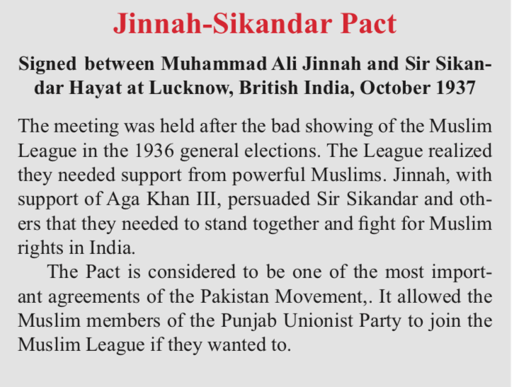 23rd March The Pakistan's resolution