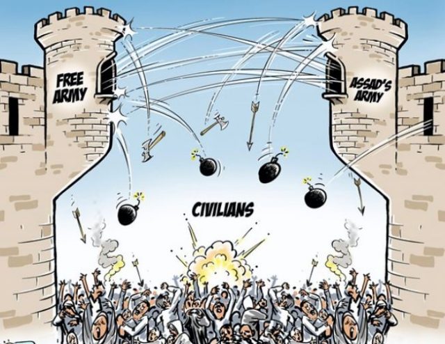 The Syrian quagmire: Bloody war continues war