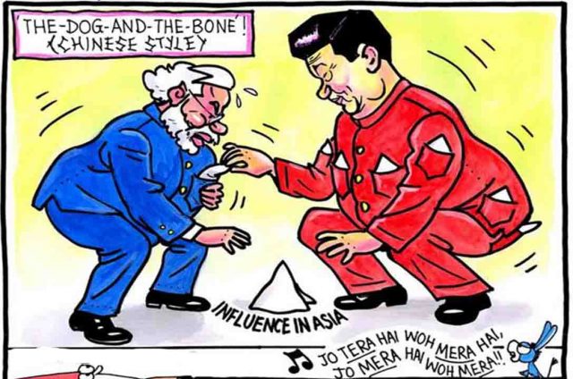 The beginning of the Sino-Indian romance Indian