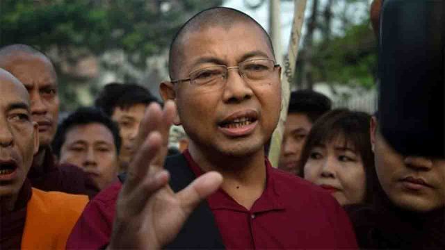 Ultra-nationalist Myanmar monk walks free from prison Myanmar