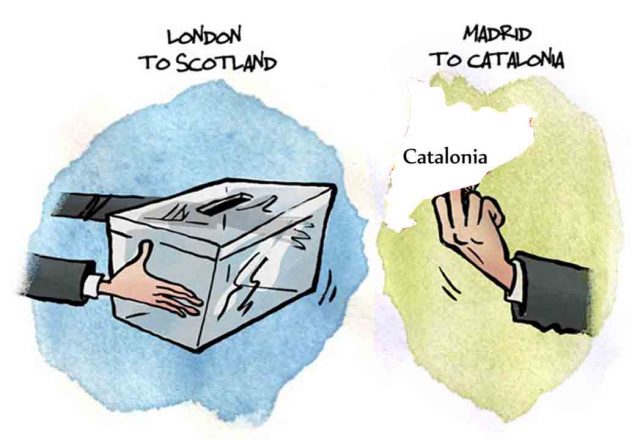 Wrath for separatists in Spain but sympathy for Baloch insurgents from Pakistan Europe’s Double Standards separatists