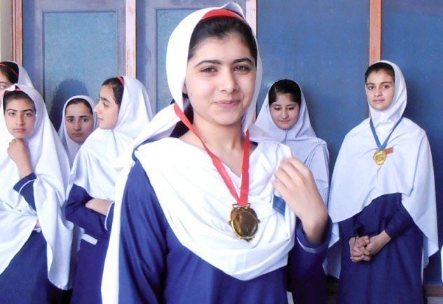 Malala pays a visit to Swat Swat