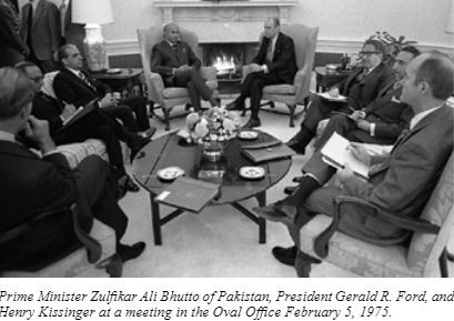 Zulfi Bhutto rise and fall