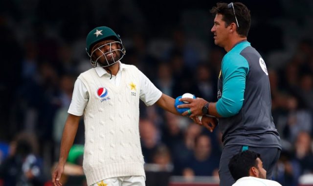 Pakistan's Babar out of England series with broken arm Babar