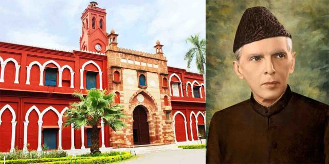 AMU Row Quaid-e-Azam’s picture goes missing after Saffron attack Saffron attack