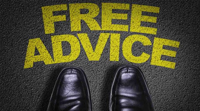 Free advice and ground realities! (2) realities