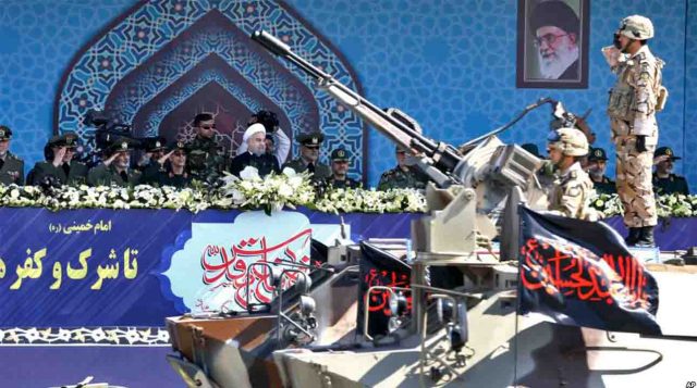 Israel and Iran showering each other with missiles missiles