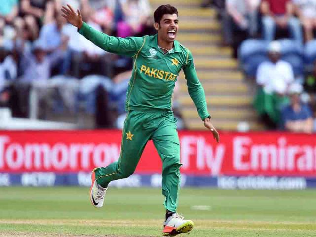 Pakistan's Shadab Khan strikes against North Hamptonshire North Hamptonshire
