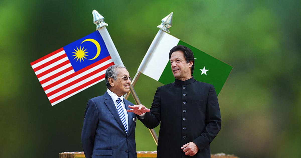 Pakistan and Malaysia together