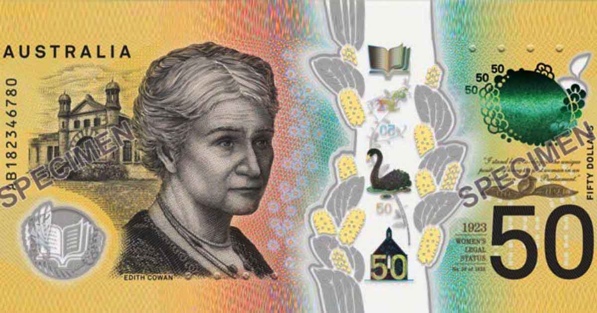 Gå i stykker Slået lastbil Bounce Reserve Bank of Australia mortified over embarrassing Typo in new A$50 notes  - Global Village Space