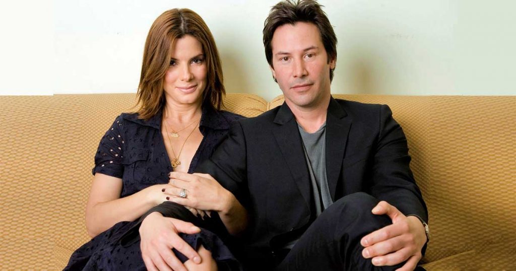 Sandra Bullock and Keanu Reeves confess to having a crush on each other ...