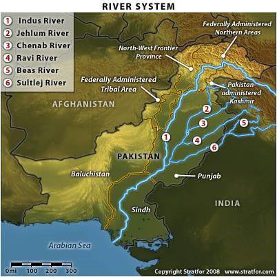 River System of Pakistan: List of All Famous Rivers