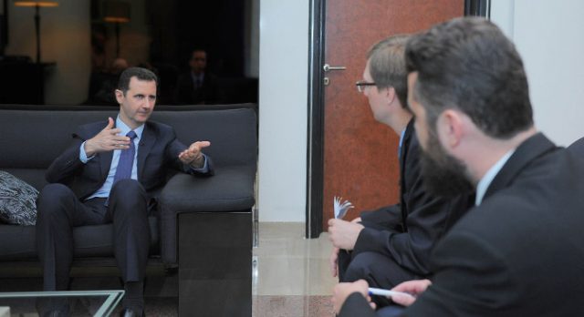 americans-are-invaders-syrian-president-assad