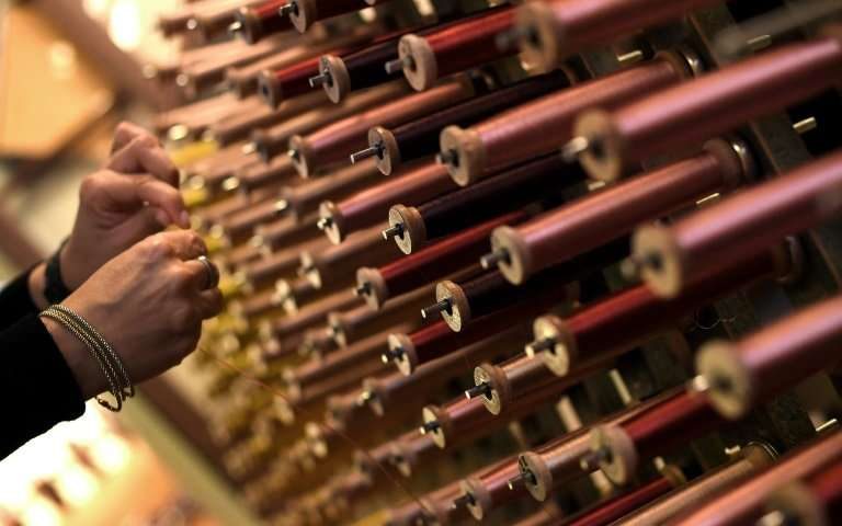 Da Vinci design jewel still key for Tuscan silk weavers