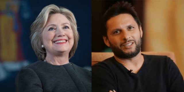 hillary-clinton-is-the-latest-to-appreciate-shahid-afridi-after-justin-trudeau
