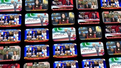 pakistani media split
