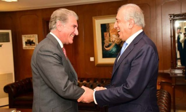 khalilzad-meets-qureshi-after-asking-pakistan-to-shift-policies-towards-kabul
