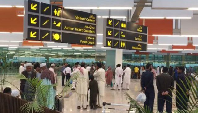 Two arrested at Peshawar airport