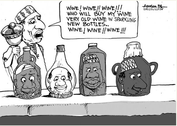 New wine in old wineskins picture