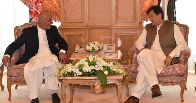 Ghani & Imran discuss Afghan Peace Process, Bilateral Ties & Regional Peace Afghan