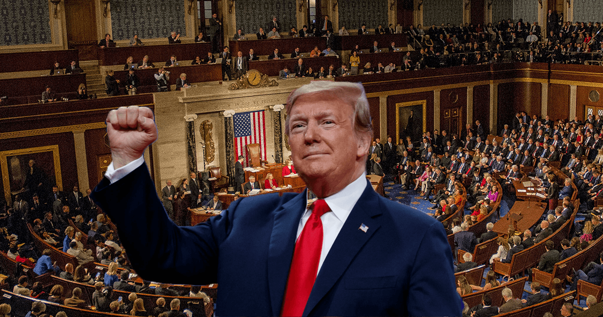 I do not need congressional approval to hit Iran Trump