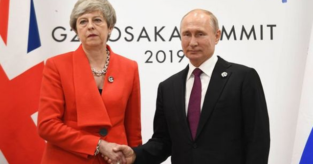 Stop 'destabilizing' UK, May to Putin destabilizing