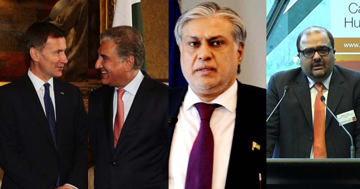 Ishaq Dar airport USA