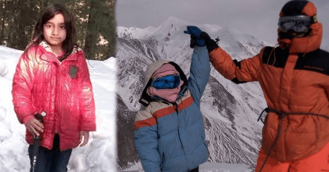 10 year old Pakistani girl Selena conquers 7000m Mountain Selena